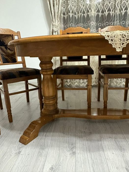 Masa extensibila lemn masiv BLACK FRIDAY