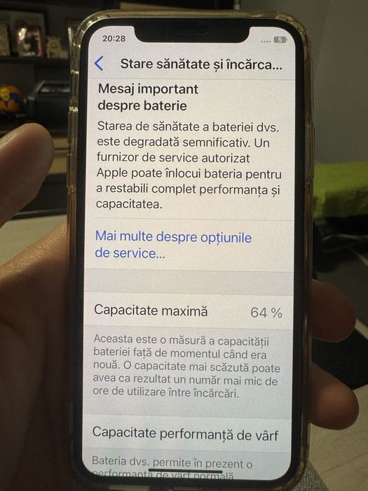 Iphone X 64 gb stare buna