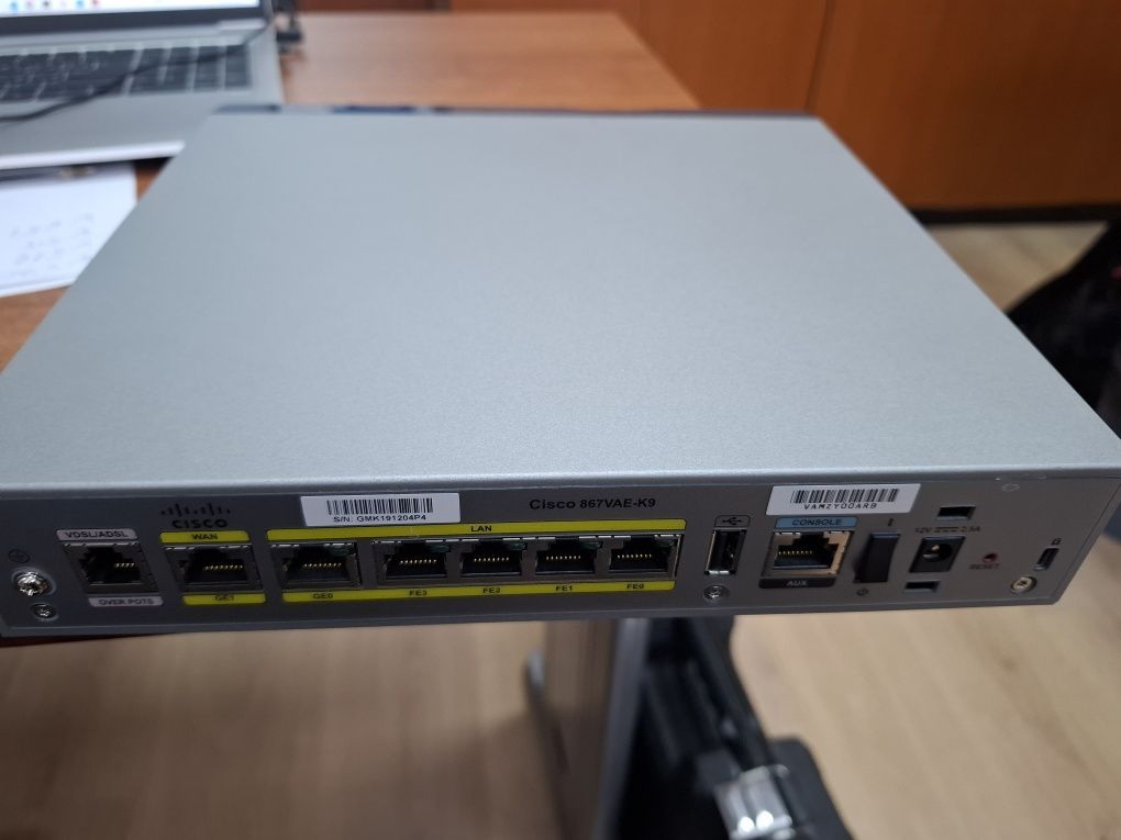 Маршрутизатор Cisco 867VAE-K9