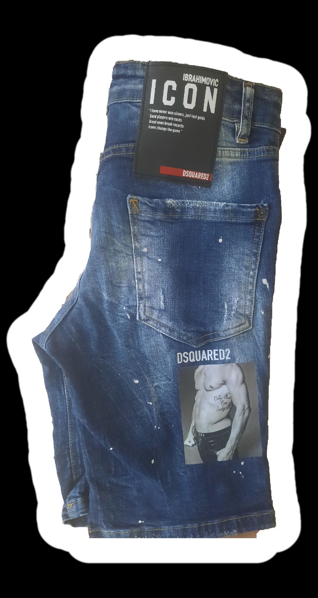 Мъжки къси дънки DSQUARED2