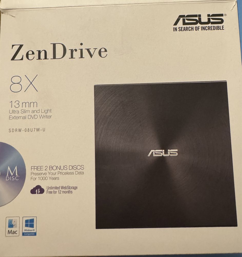 DVD Asus extern USB