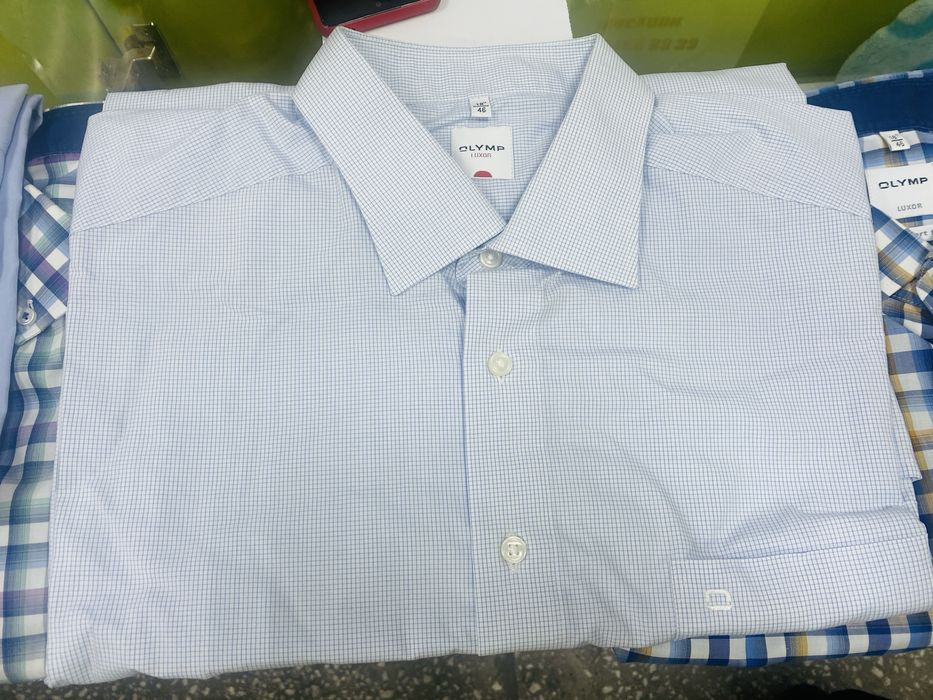 Мужские рубашки с длинными руковами ч