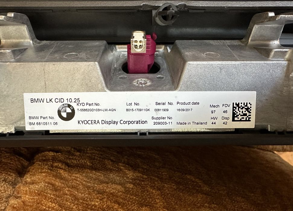 Navigatie NBT EVO BMW Seria 5 G30 G31 / M5 F90