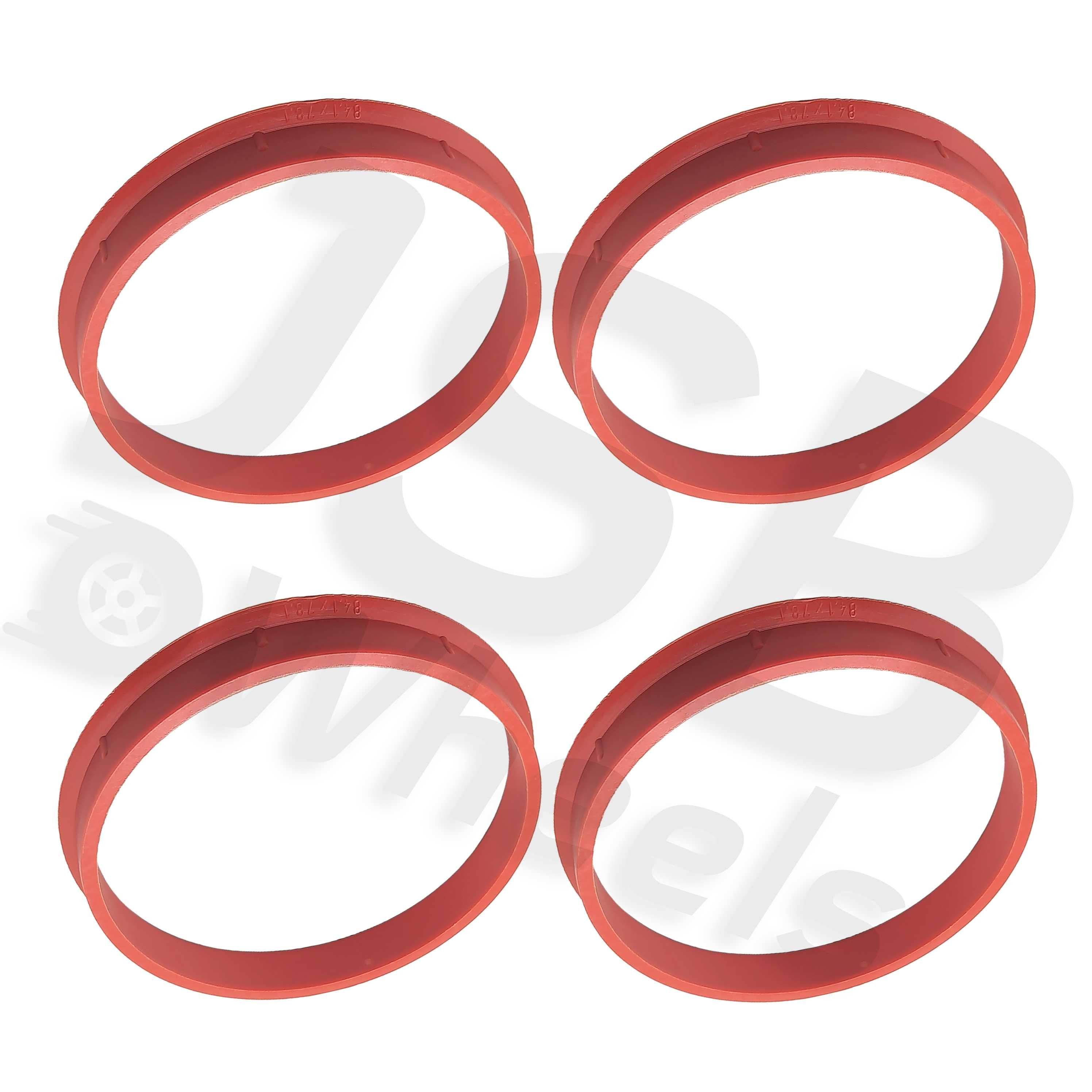 Set inele de centrare jante 84.1-78.1 mm, Fiat, Peugeot, Citroen