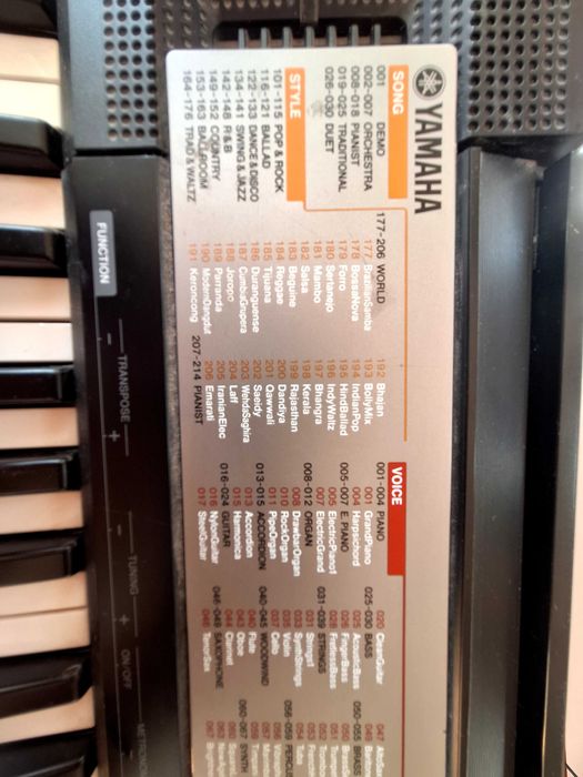 Синтезатор  Yamaha PSR.F50