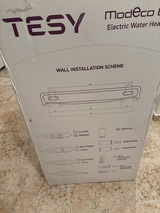 Бойлер Tesy ModEco Ceramic GCV 80 47 24D C21 TS2R,