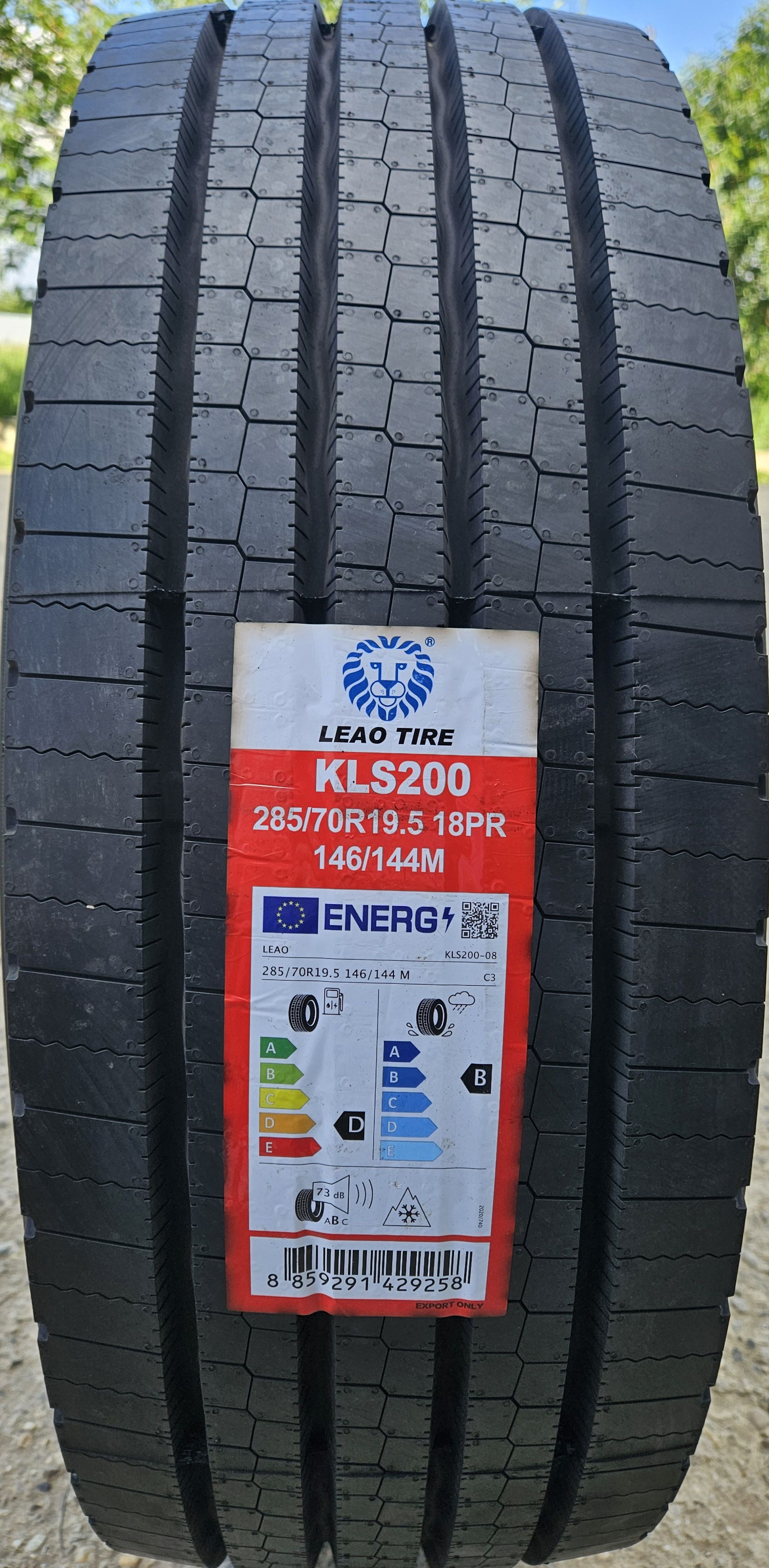 285/70 R19.5, 146/144M, LEAO, Anvelope directie M+S, 18 pliuri