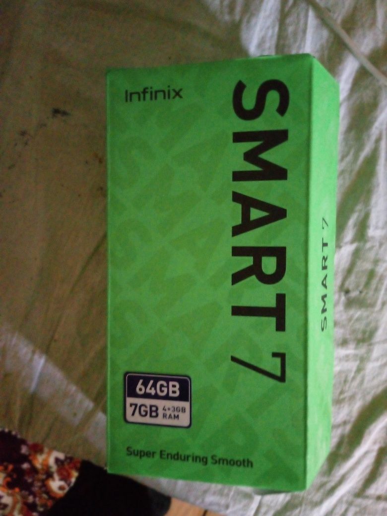 Infinx smart 7  qora