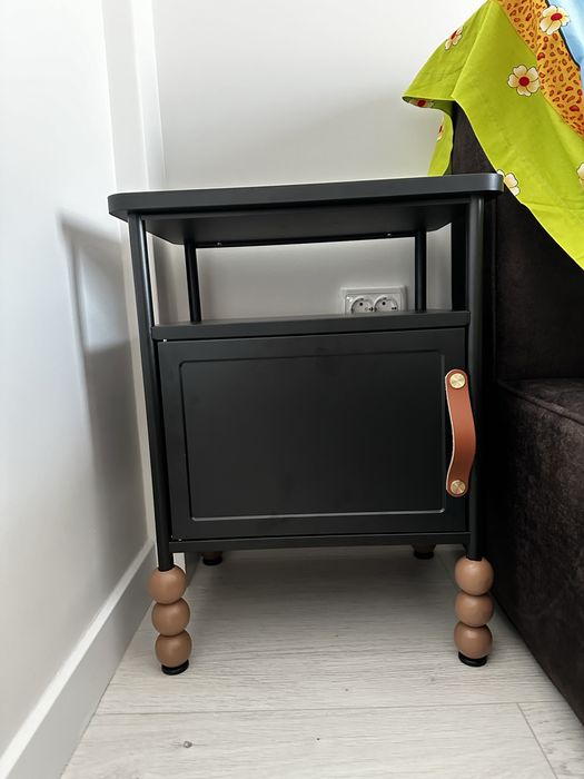 Set 2 noptiere metal