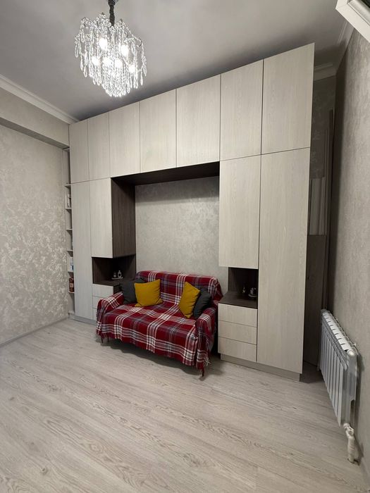 СРОЧНО продаётся 1в2 ком в новостройке  с ремонтом, мебелью и техникой