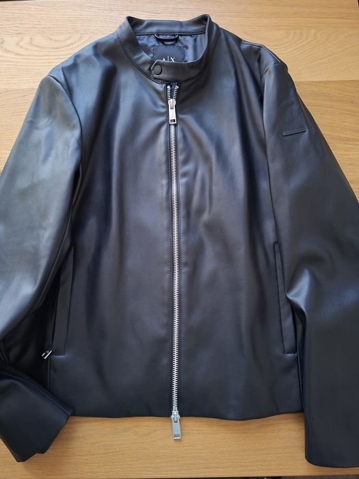 Кожено яке Armani Exchange