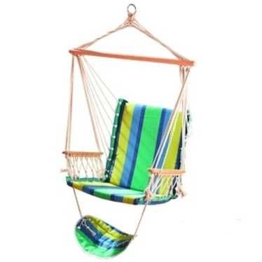 Hamac gradina, tip scaun, verde, Nou!