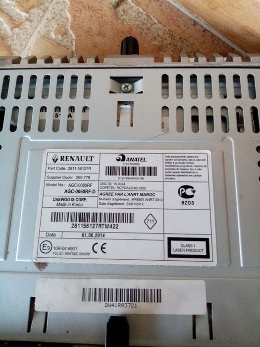 Vand radio cd , usb logan