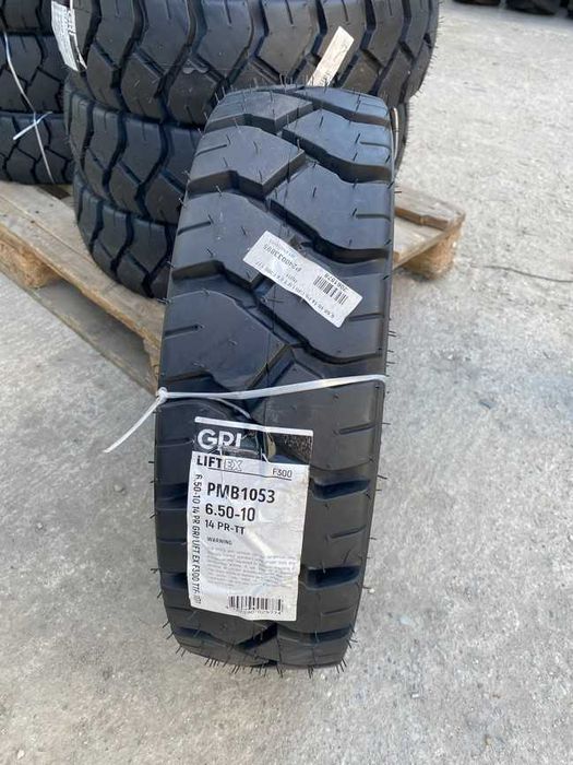 Marca GRI 6.50-10 anvelope noi pt stivuitor cu 14 pliuri