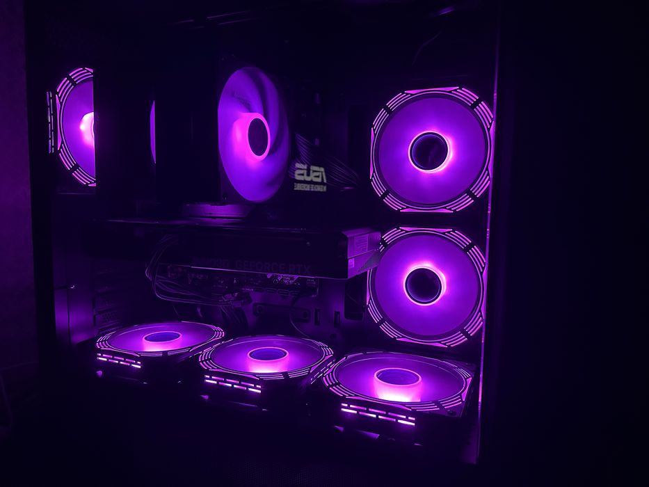 Новый игровой компьютер RTX 5060ti 16gb, AMD Ryzen 7-9700x, ОЗУ 32gb