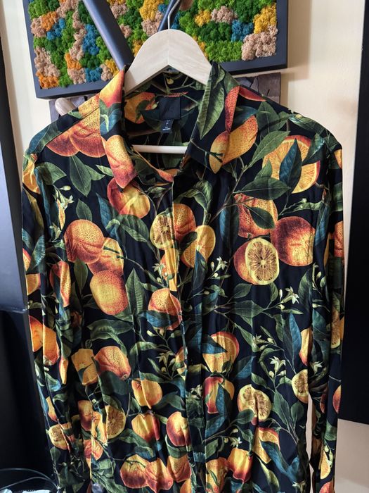 Cămaşă H&M Orange Zest Black