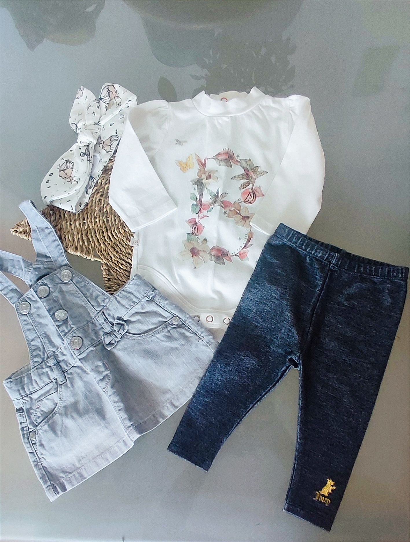 Set vară body, colanți, rochie jeans, bentiță Ted Baker, Juicy Couture