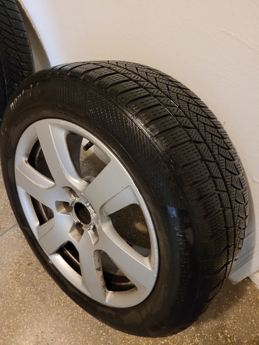 Jante Audi roti iarna originale R17 pentru A4, A5, A6, A7, Q3/5