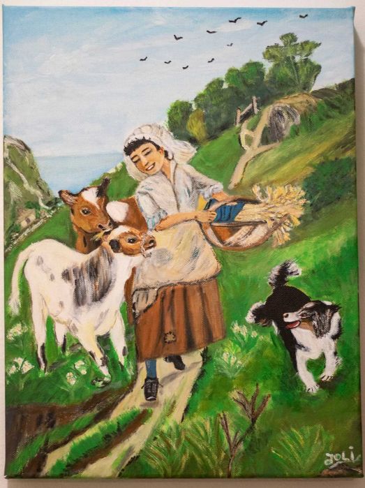 Pictură acrilică