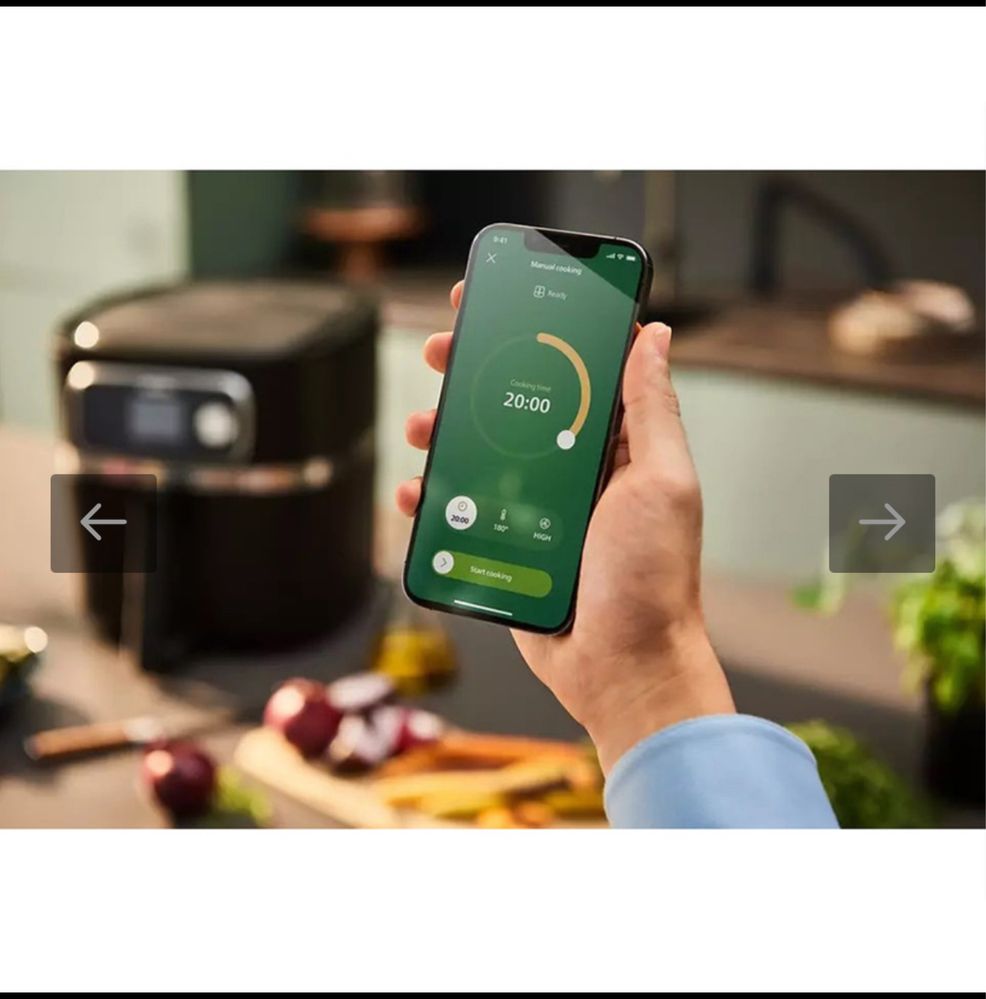 Уред за здравословно готвене Philips HD9880/90 AirFryer