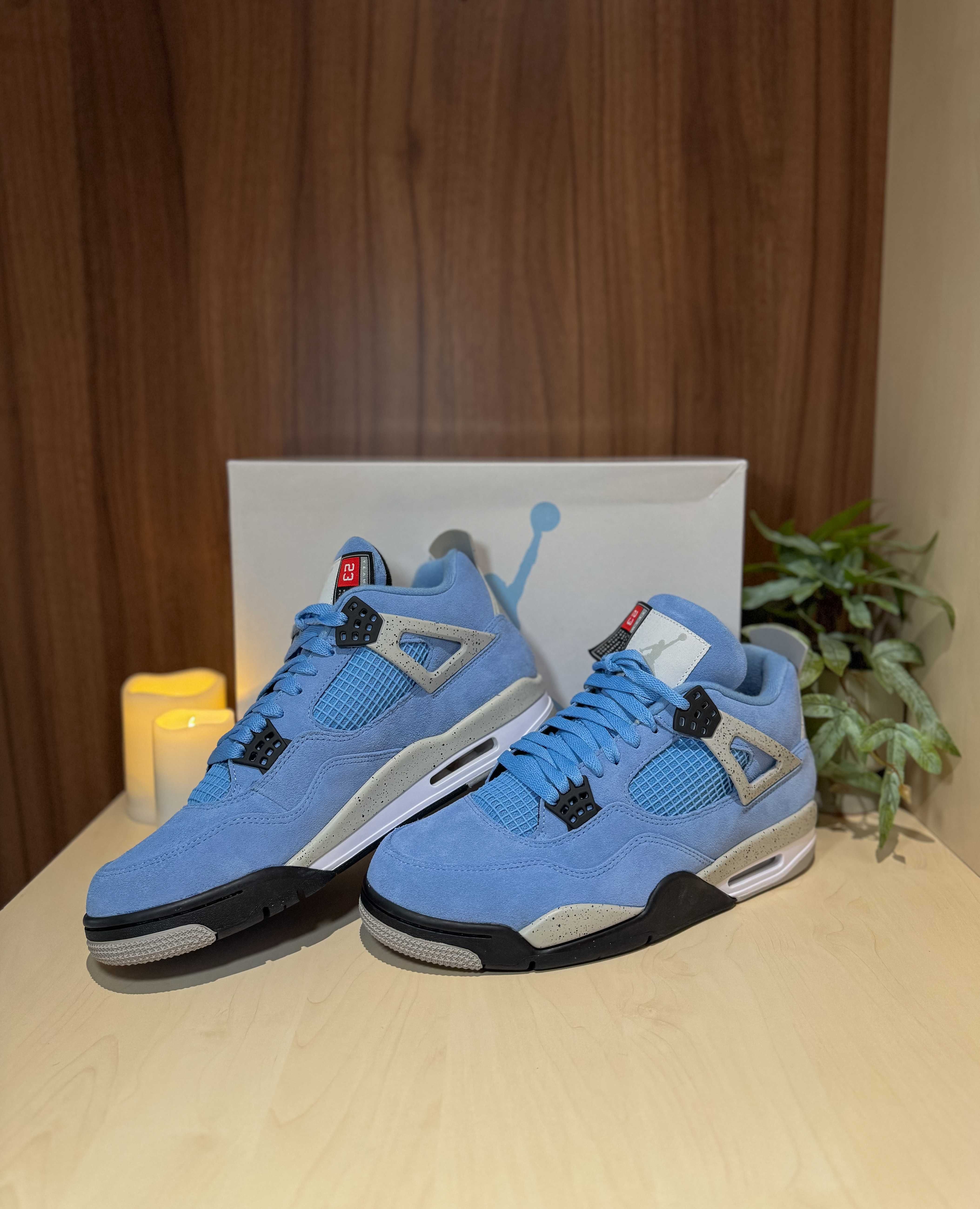 Nike Jordan 4 University Blue Retro UNC