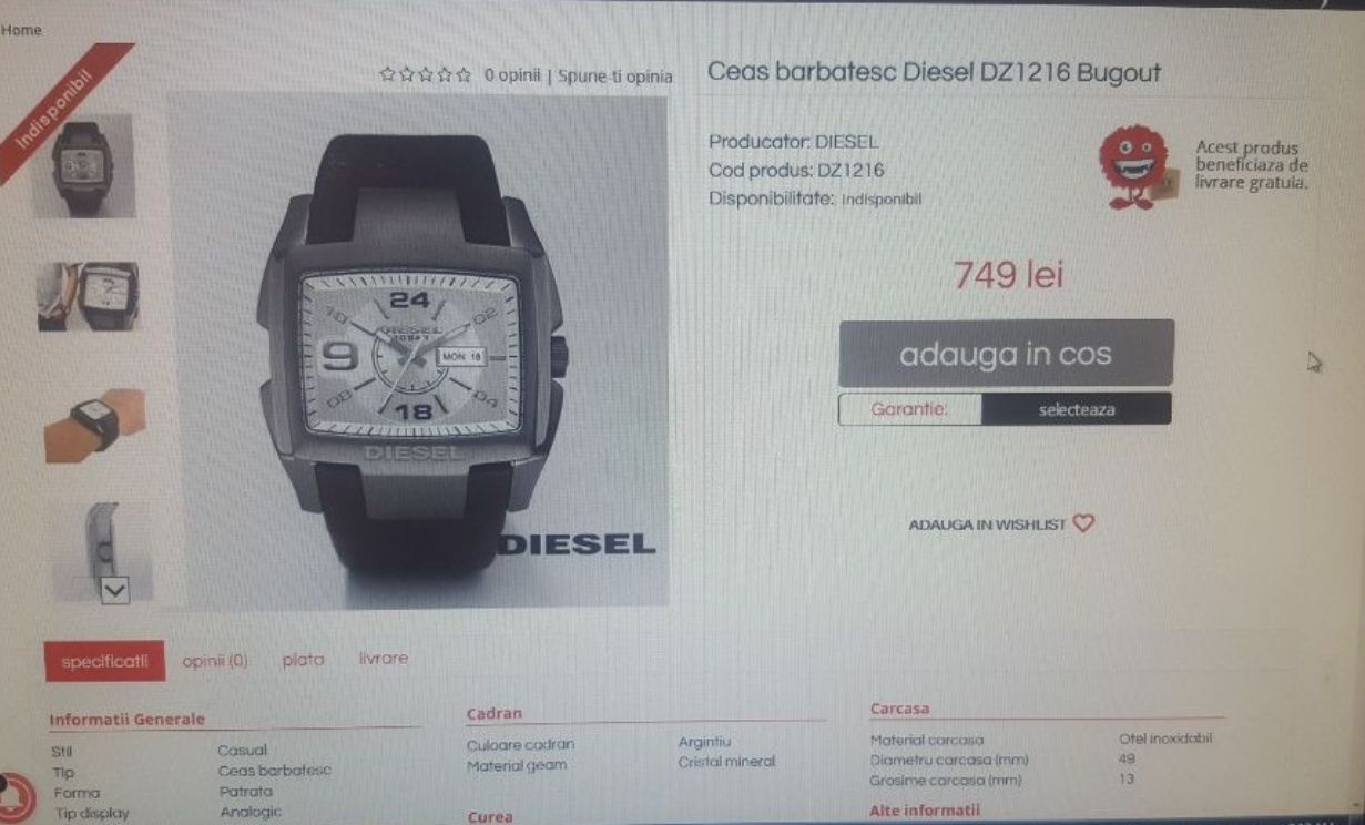 Diesel watch ceas diesel