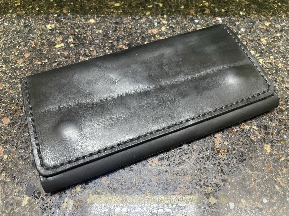 Кожанный лонгер, ручная работа.