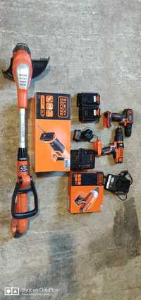 Black Decker 18v Impact, Fierăstrău, Filetante, Acumulator, Incarcator