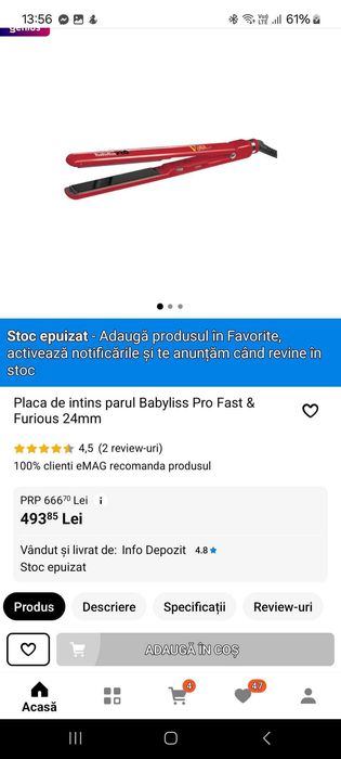 Placa de par Babyliss