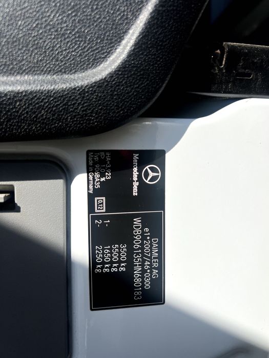 Mercedes Sprinter 316 CDI 2017 - 3.5t