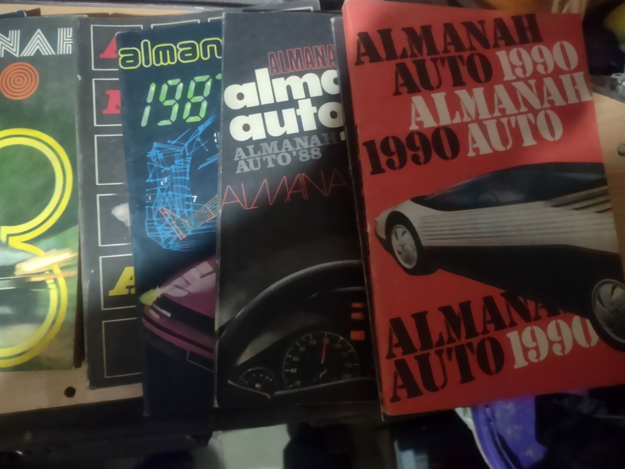 Reviste almanahul auto an 1978-1990