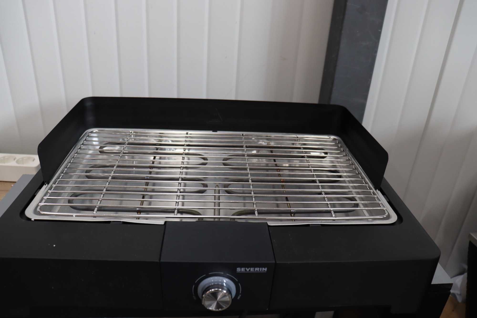 SEVERIN Настолен грил, Балконска скара без риск от изгаряне, 2200W