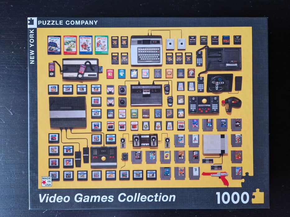 Пъзел 1000 части - Ретро видео игри, New York Puzzle