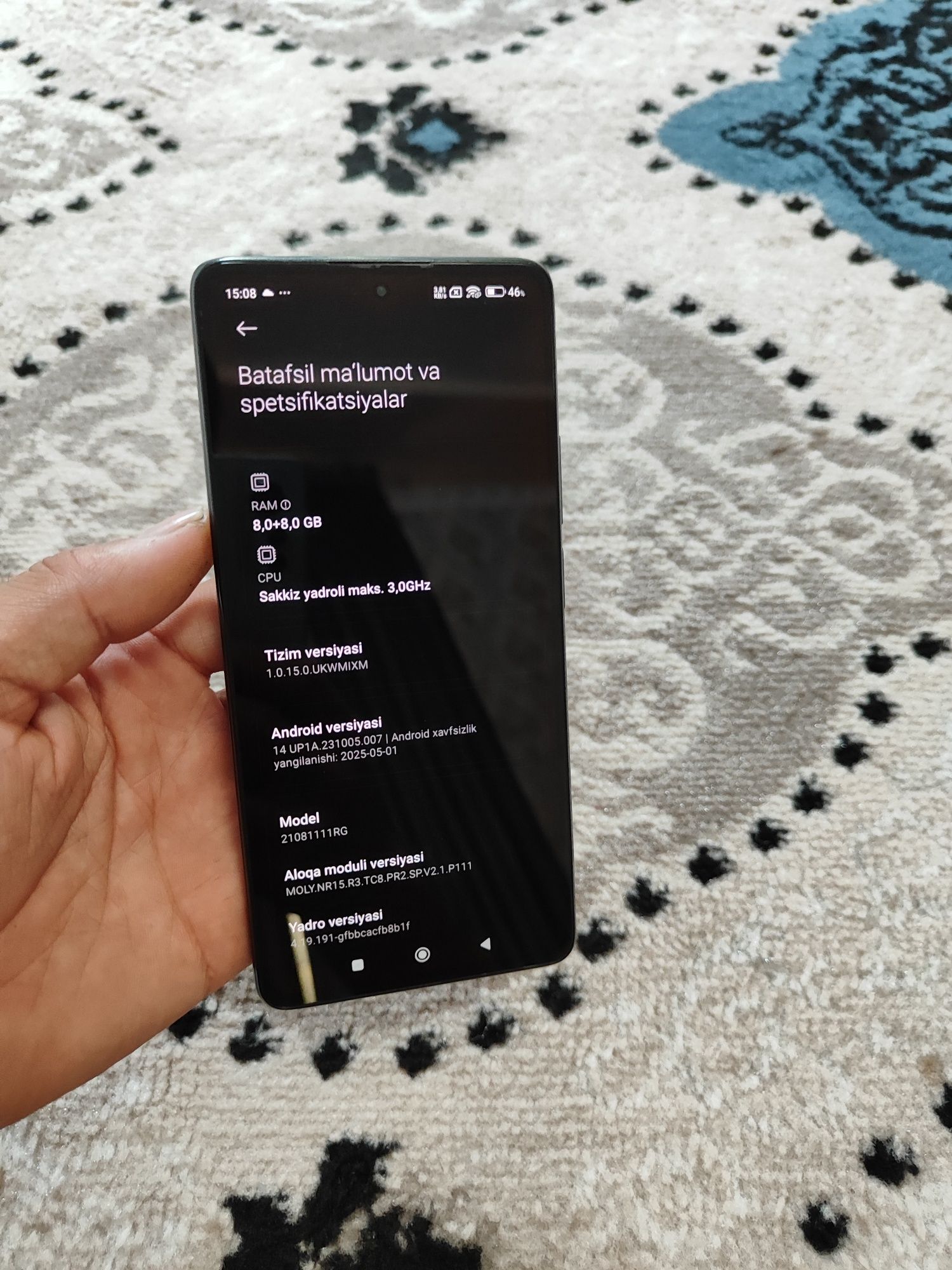 Xiaomi 11T sotiladi srochniy