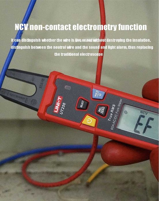Uni T UT256 cleste ampermetric clampmetru multimetru tip furca