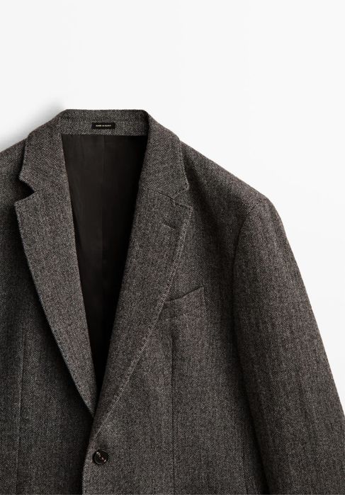 Sacou din lana Massimo Dutti