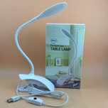 Преносима USB LED лампа с щипка и прекъсвач 3W