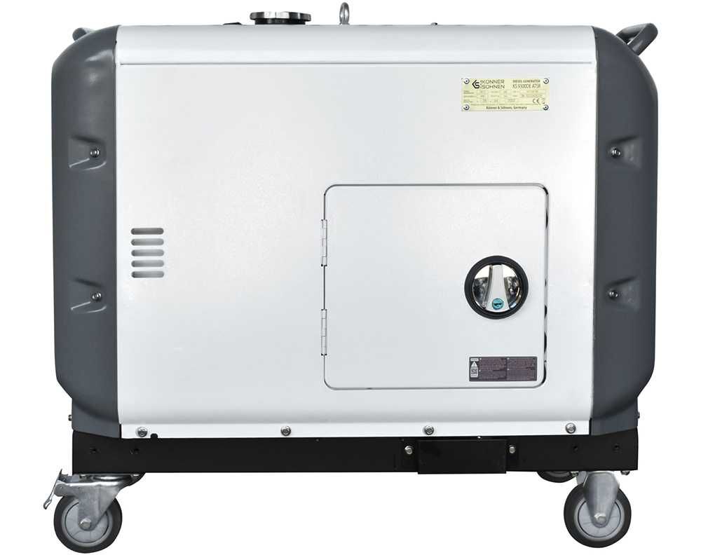 Generator de curent diesel 230V 7,0kW Konner  KS 9300DE ATSR model nou