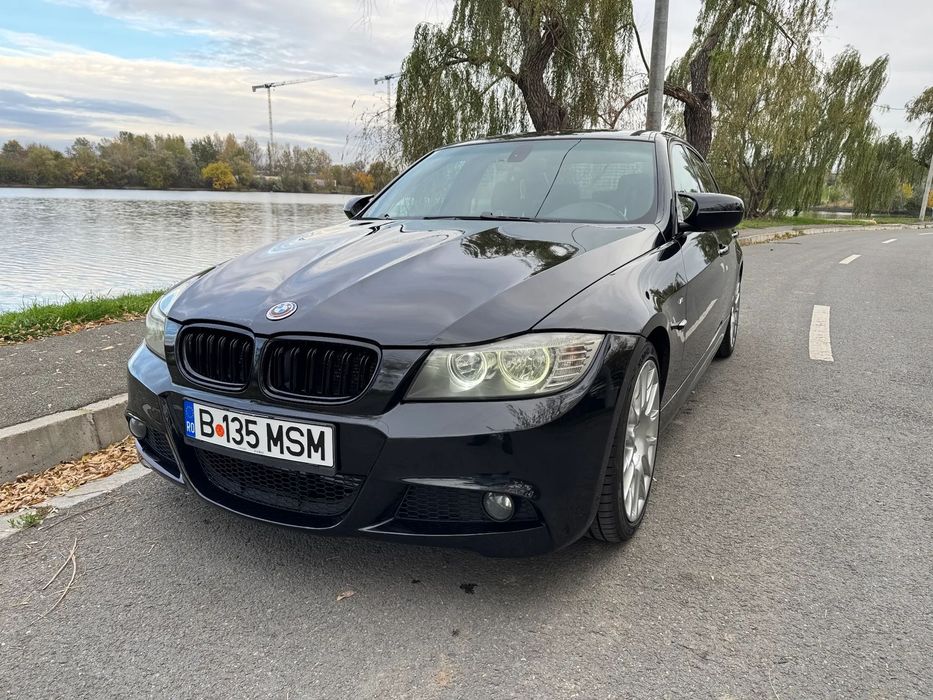 BMW Seria 3 E90 facelift M-Pack 2.0 diesel 184CP Euro 5 suspensie sport alcantara