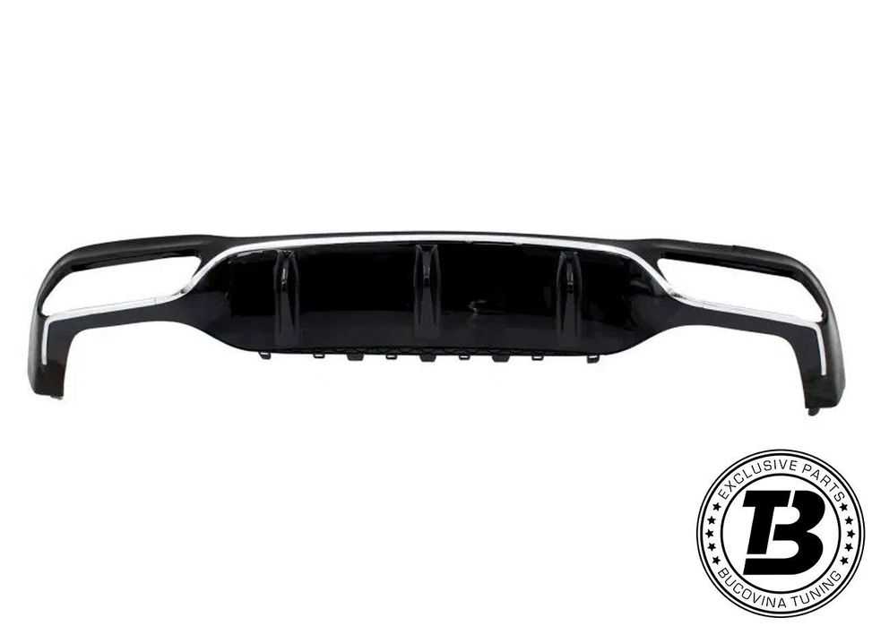 Difuzor Bara Spate cu Ornamente compatibil cu Mercedes E Class W213 E63 Design