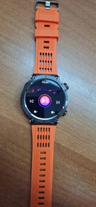 Мъжки Водоустойчив Smart Watch Фенерче 600mAh батерия, 4.32см Голям HD