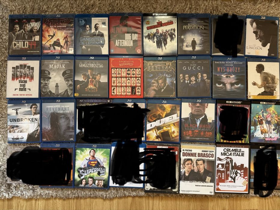 Filme originale bluray, 4K si DVD