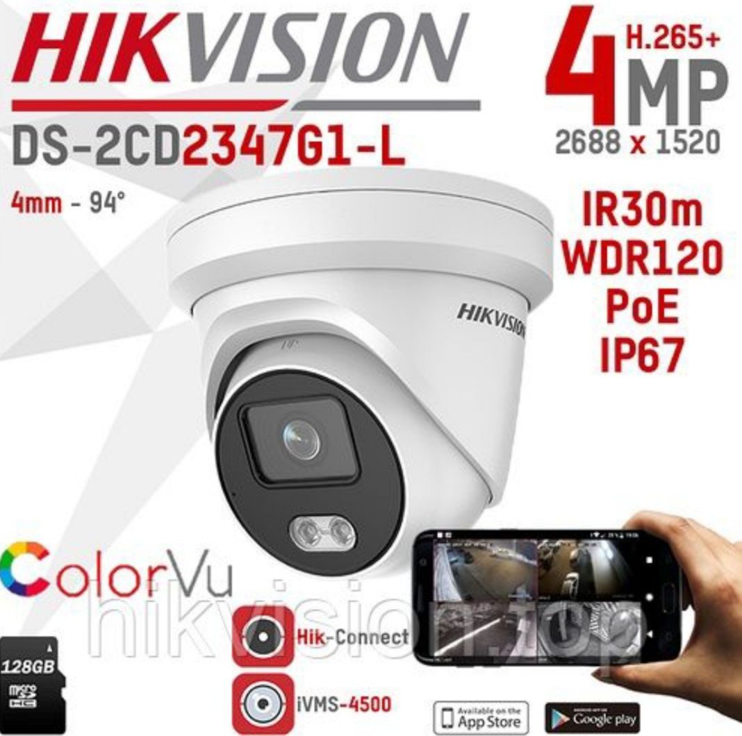 Камера видео наблюдения Hikvision. Установка, настройка, продажа