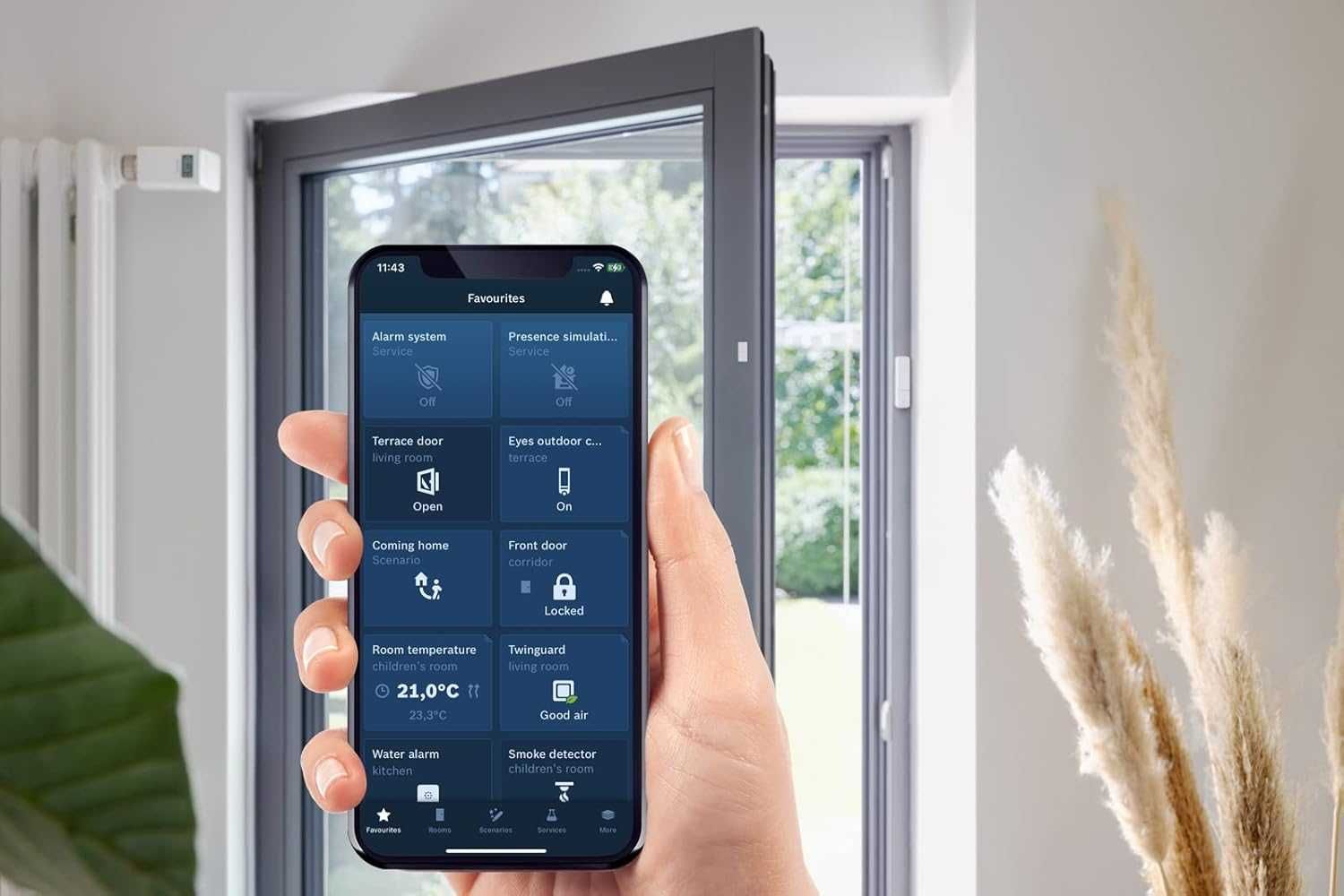 Bosch Smart сензор за врати и прозорци door/window contact II