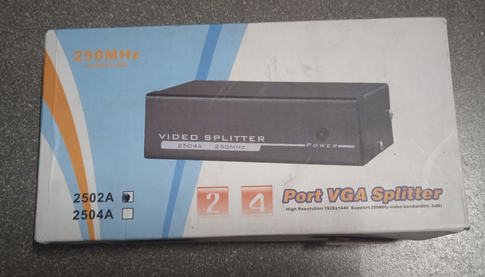 Новый сплитер HDMI и VGA