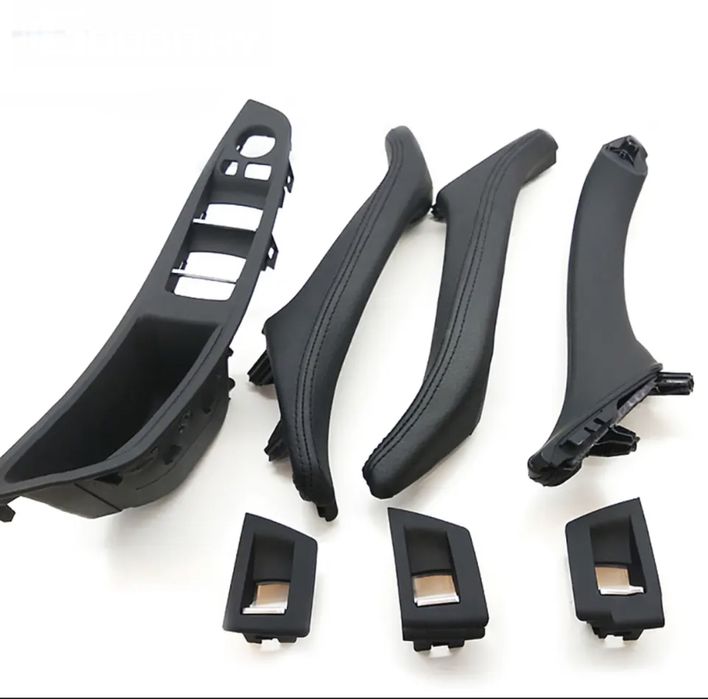 Set manere complete Veneto bej oyster crem negru Bmw Seria 5 f10 f11