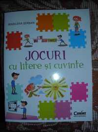 " Jocuri cu litere si cuvinte"- carte pentru elevii mici