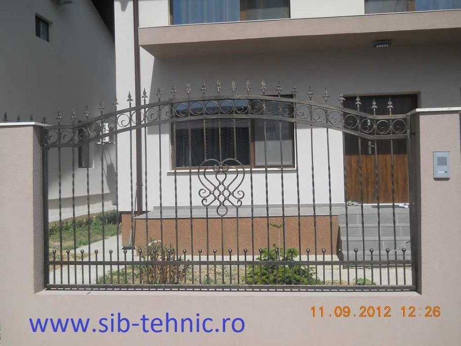 Garduri porti confectii metalice fier forjat teava patrata rectangula