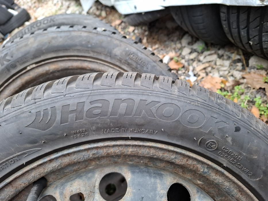 Зимни Гуми Ханкок195/50/15 и джанти 5х100
