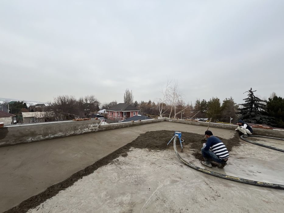 Полусухая стяжка , стяжка , По АЛМАТЕ И ОБЛАСТИ , замер бесплатный